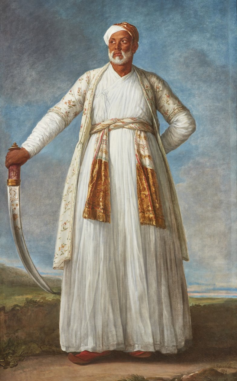 Portret van Muhammad Derwisj Khan door Élisabeth Louise Vigée Le Brun