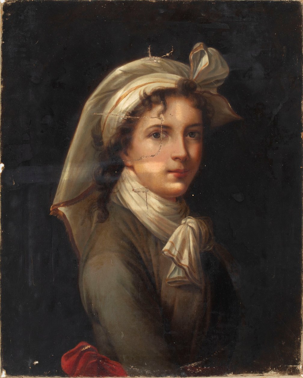 Selbstporträt door Elisabeth Louise Vigee-Lebrun