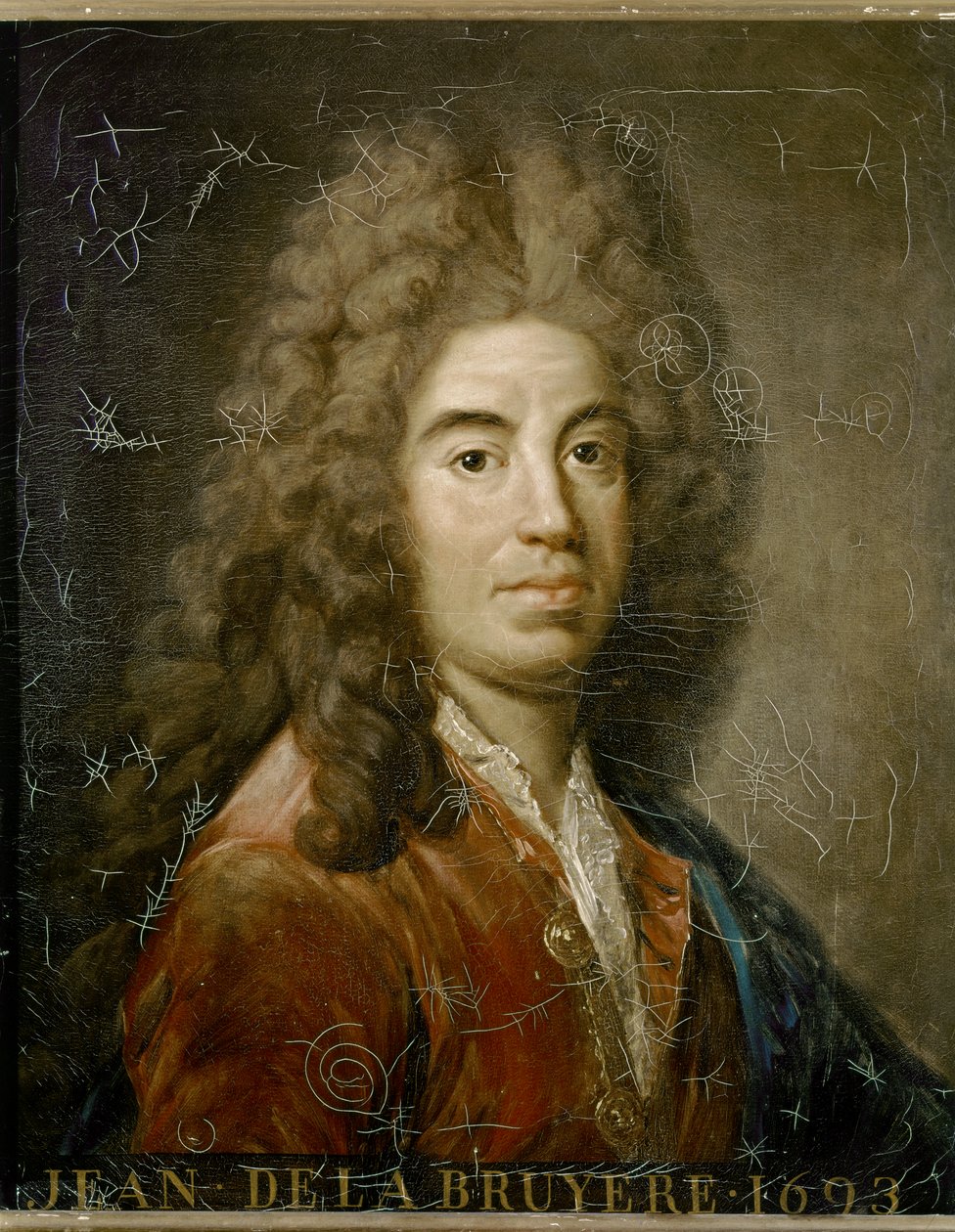 Jean de LA BRUYERE, Portret. 1775 (olieverf op doek) door Elisabeth Louise Vigee Lebrun