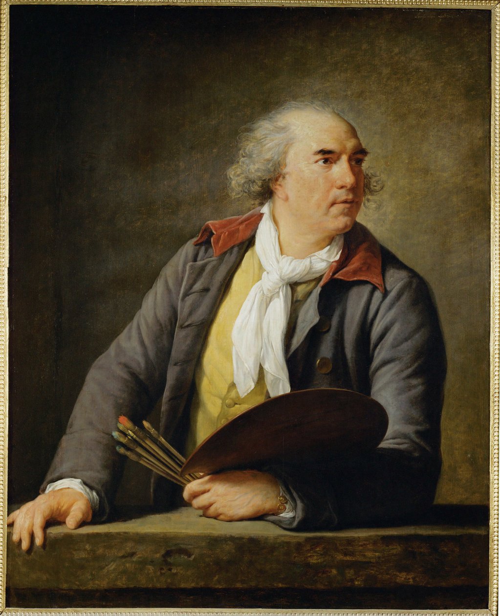 De schilder Hubert Robert ... door Elisabeth Louise Vigee Lebrun