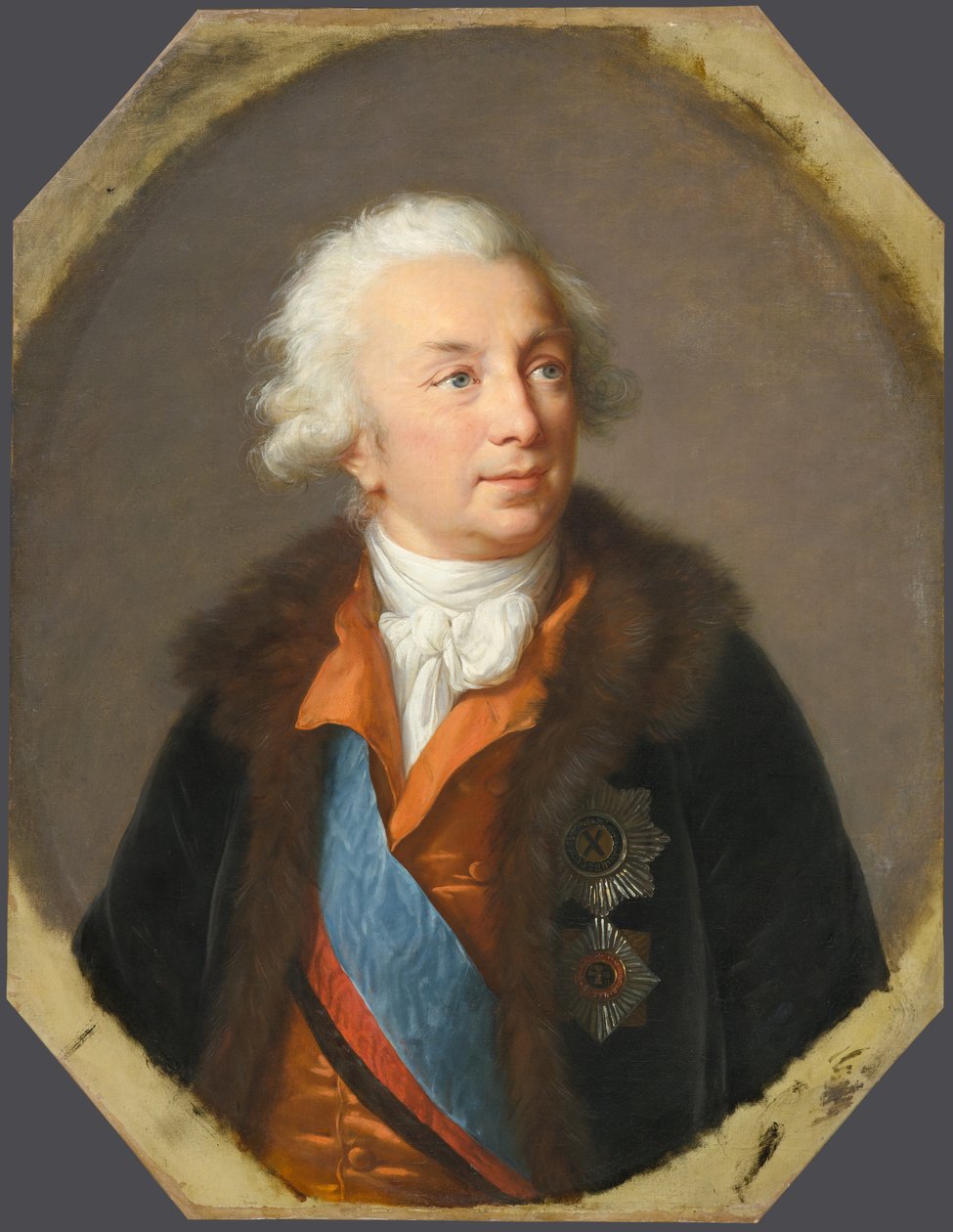 Ivan Ivanovich Shuvalov (1727-1797), ca. 1795-1797 door Elisabeth Louise Vigee Lebrun