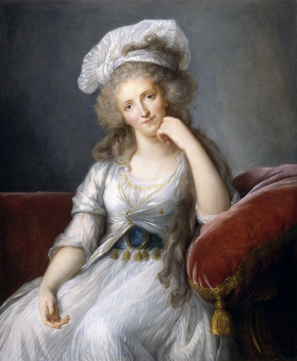 Louise Marie Adélaïde de Bourbon-Penthièvre, Hertogin van Orléans door Elisabeth Louise Vigee Lebrun