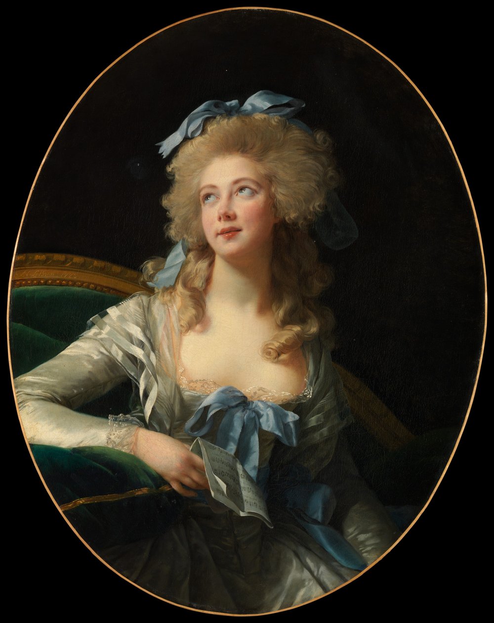 Madame Grand Noël Catherine Vorlée door Elisabeth Louise Vigee Lebrun