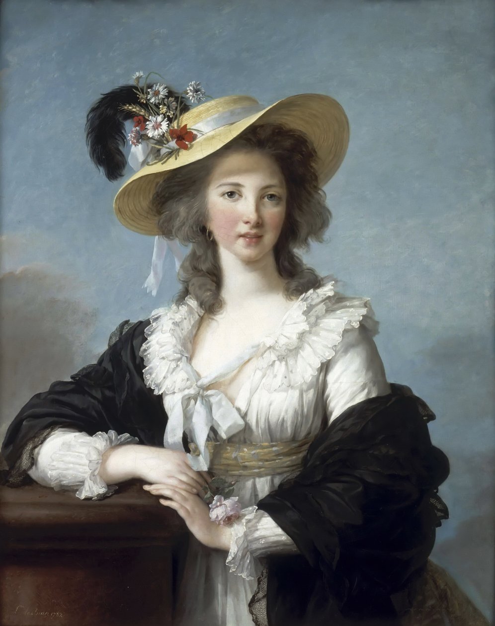 Yolande Martine Gabrielle de Polastron, Hertogin van Polignac door Elisabeth Louise Vigee Lebrun