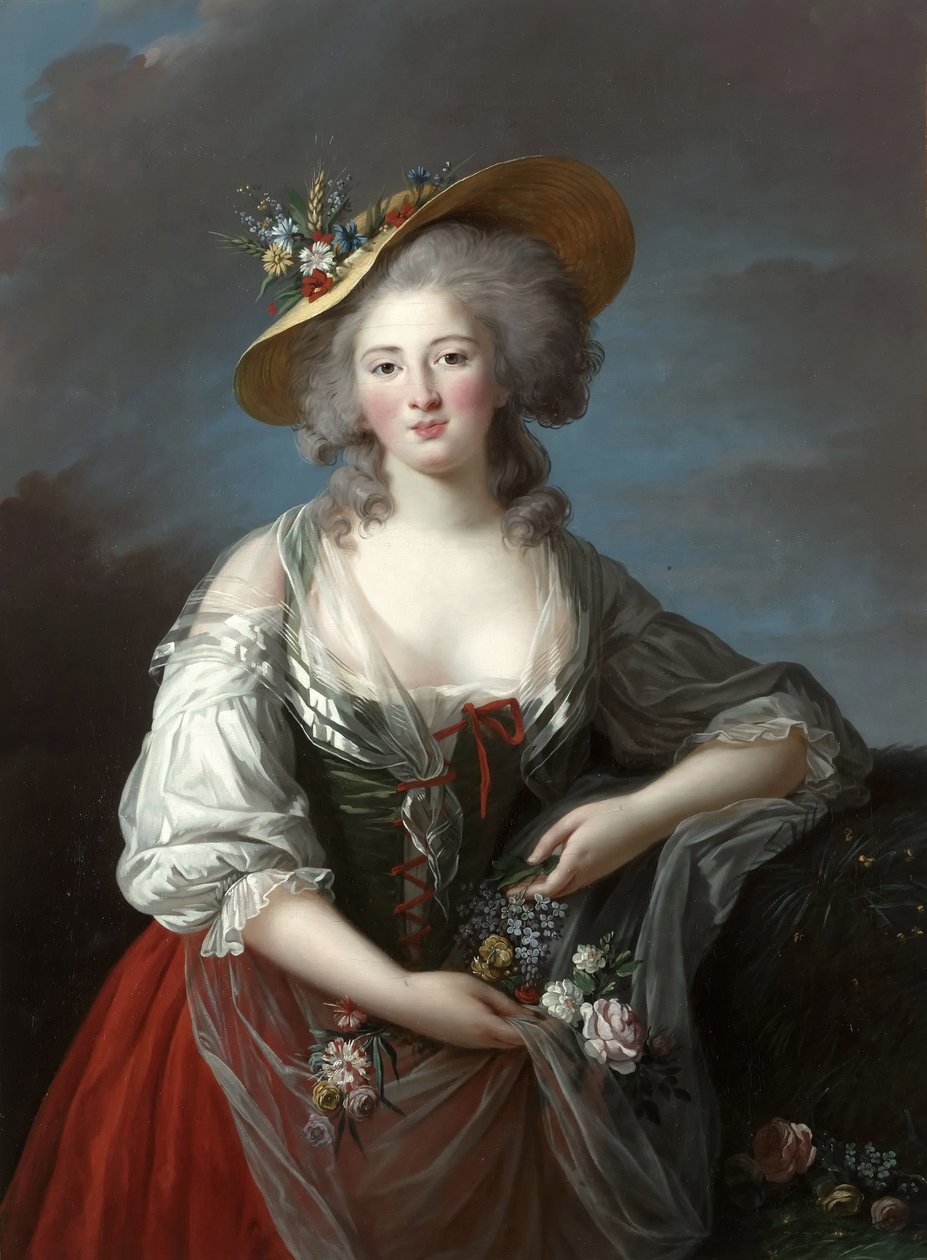 Élisabeth Philippine Marie Hélène de Bourbon door Elisabeth Louise Vigee Lebrun