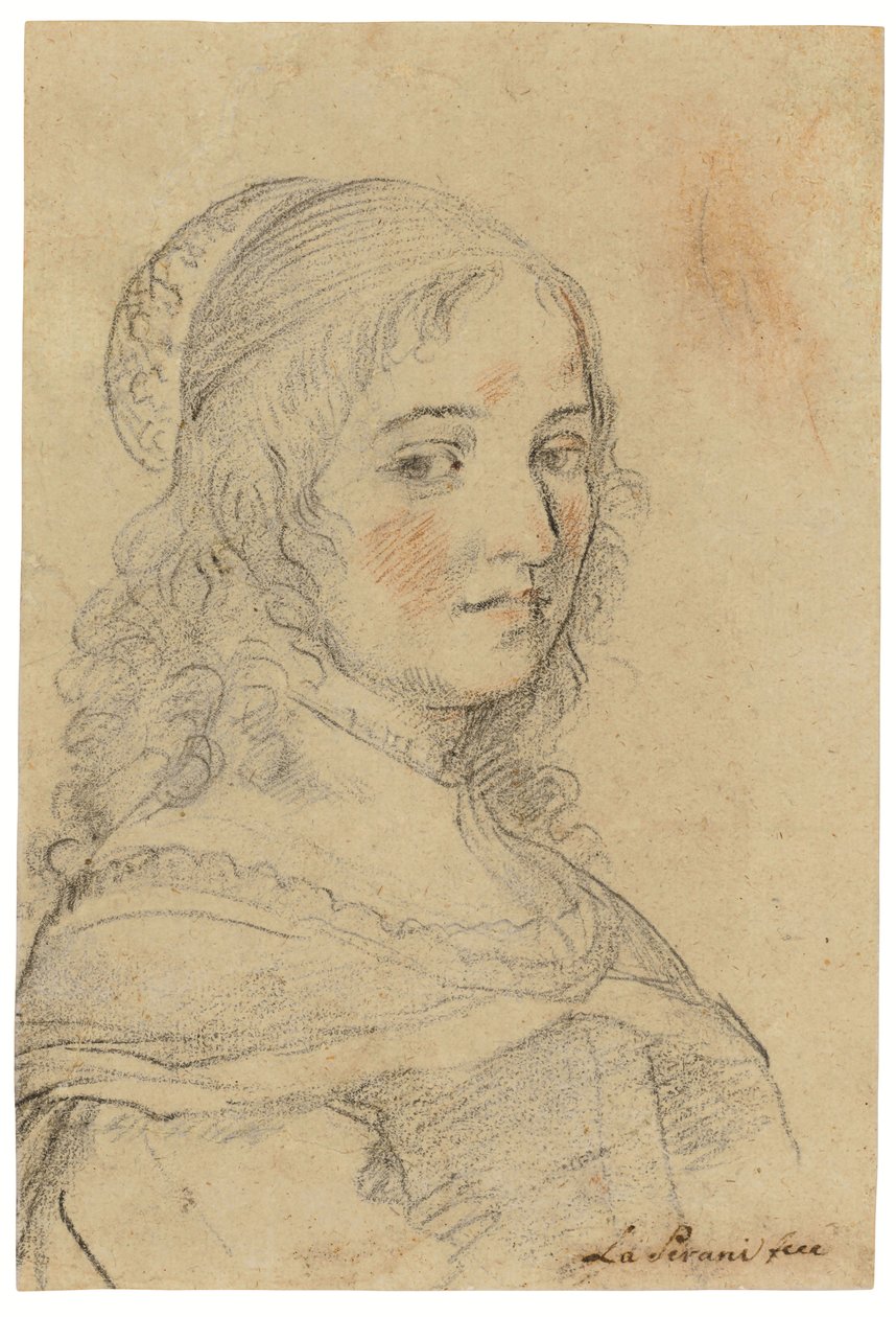 Zelfportret door Elisabetta Sirani