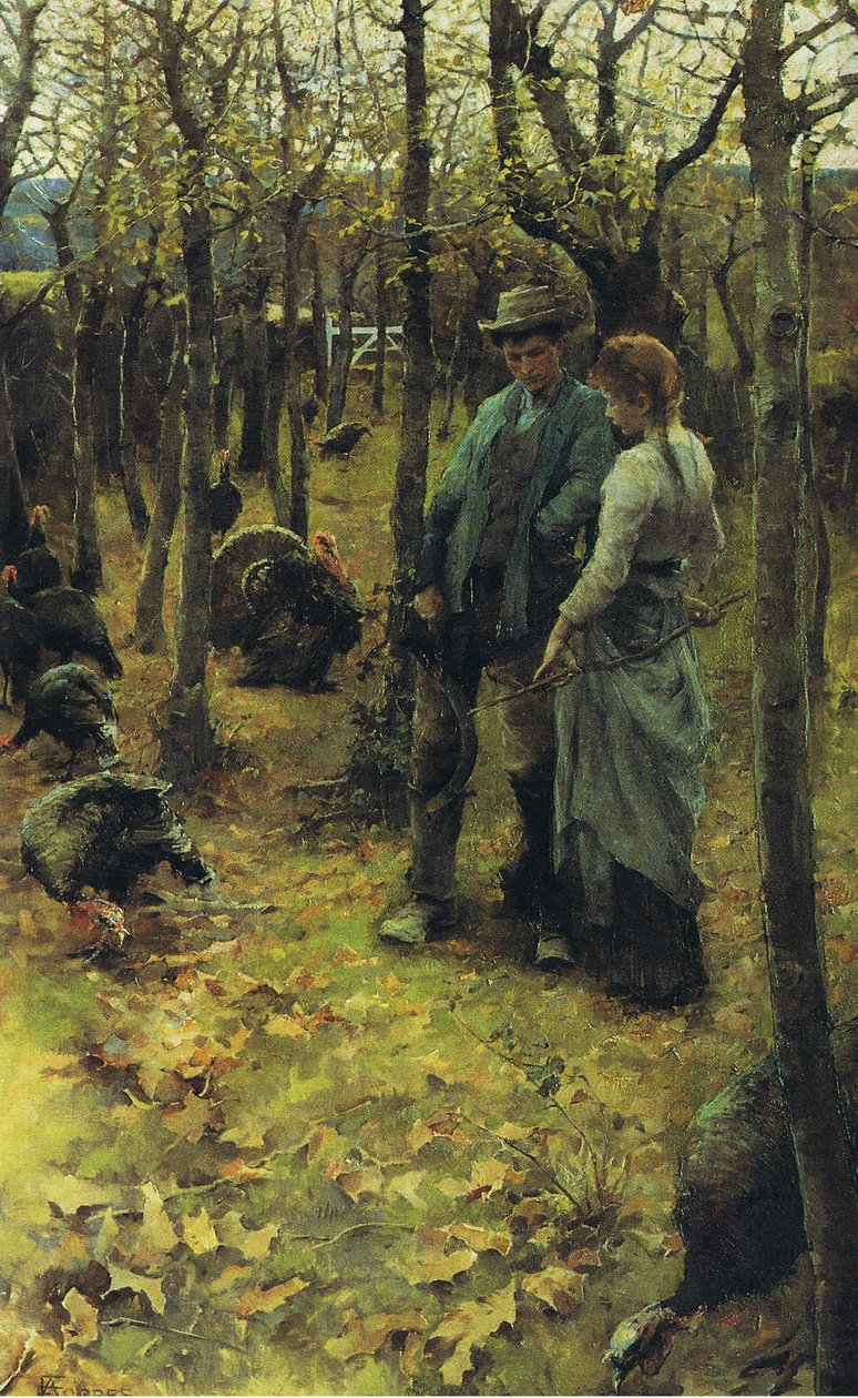 De rand van het bos door Elizabeth Adela Stanhope Forbes