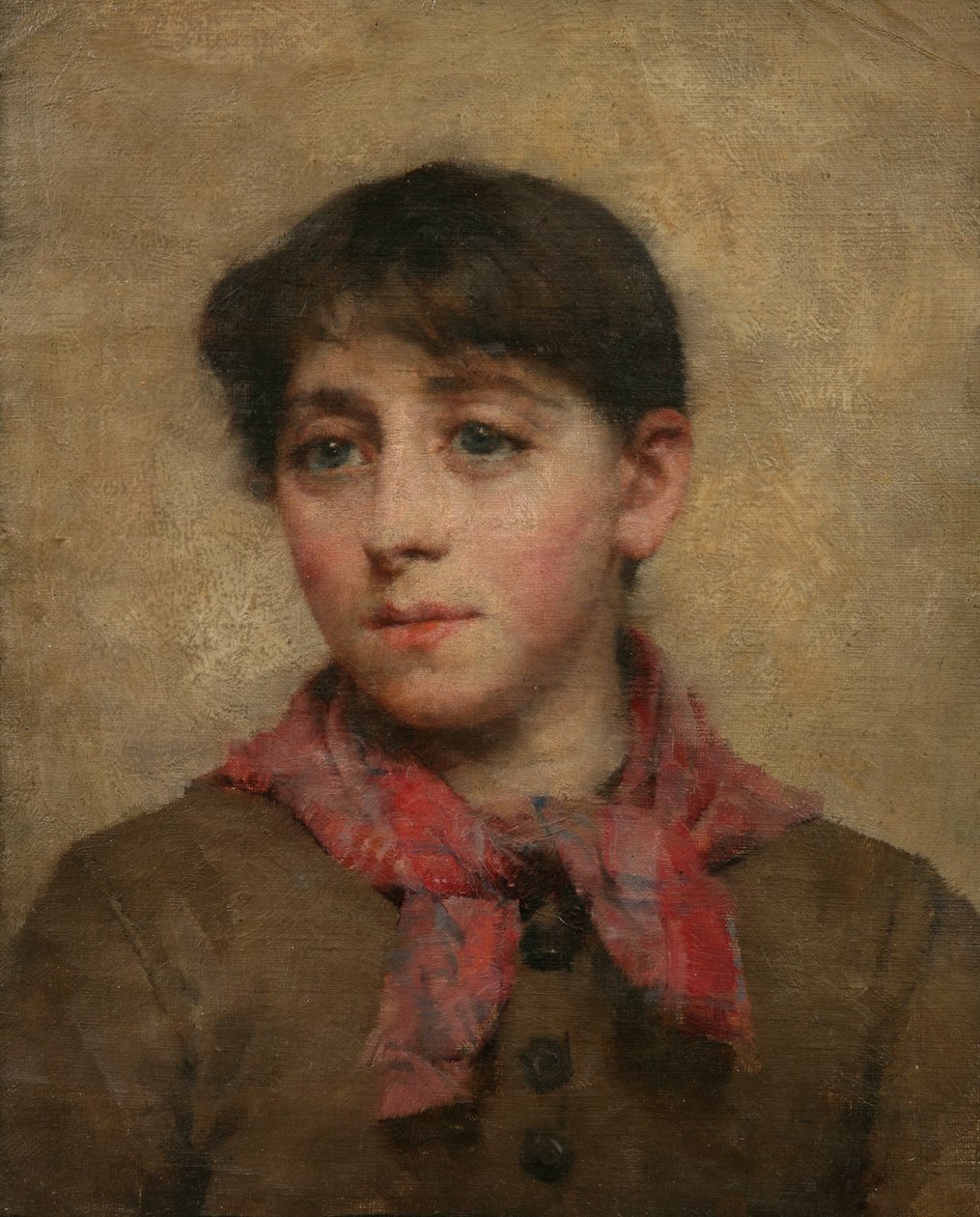 Een Newlyn Meisje door Elizabeth Adela Stanhope Forbes