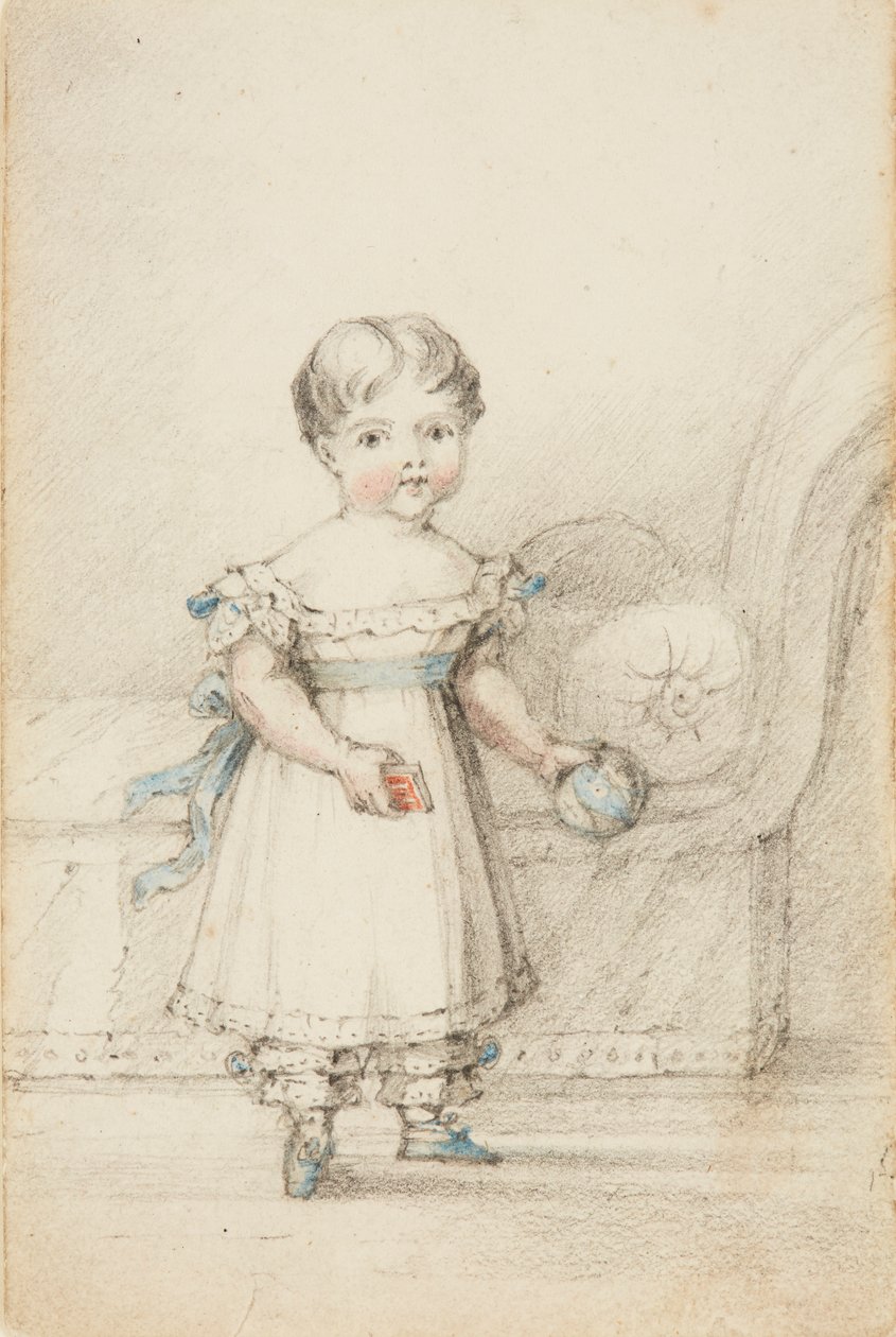 Koningin Victoria als kind door Elizabeth Keith née Lindsay Heathcote