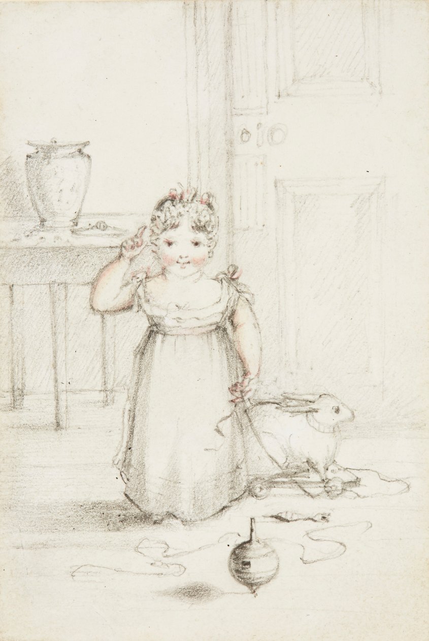 Koningin Victoria als kind door Elizabeth Keith née Lindsay Heathcote