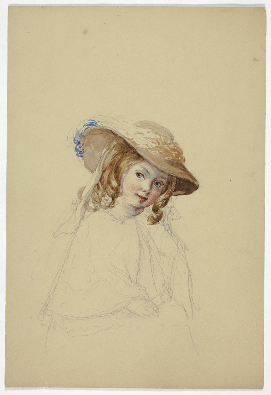 Portret van Florence Seymour door Elizabeth Murray
