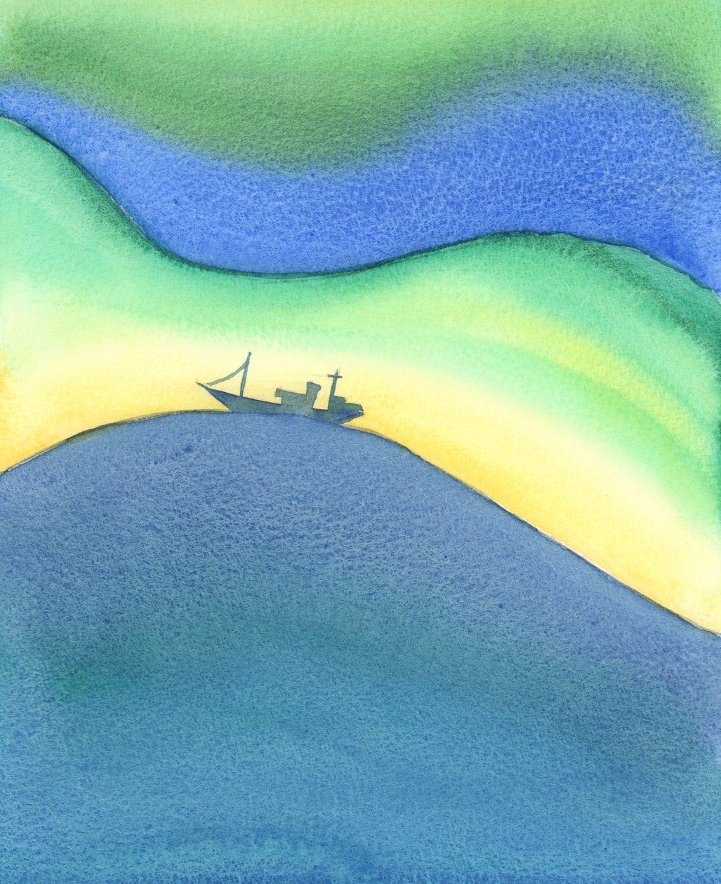 Zoals een schip op de oceaan omringd is door water, zo worden wij volledig omringd en ondersteund door Gods liefde - of we nu bidden of niet, en of we Zijn aanwezigheid ervaren of niet door Elizabeth Wang