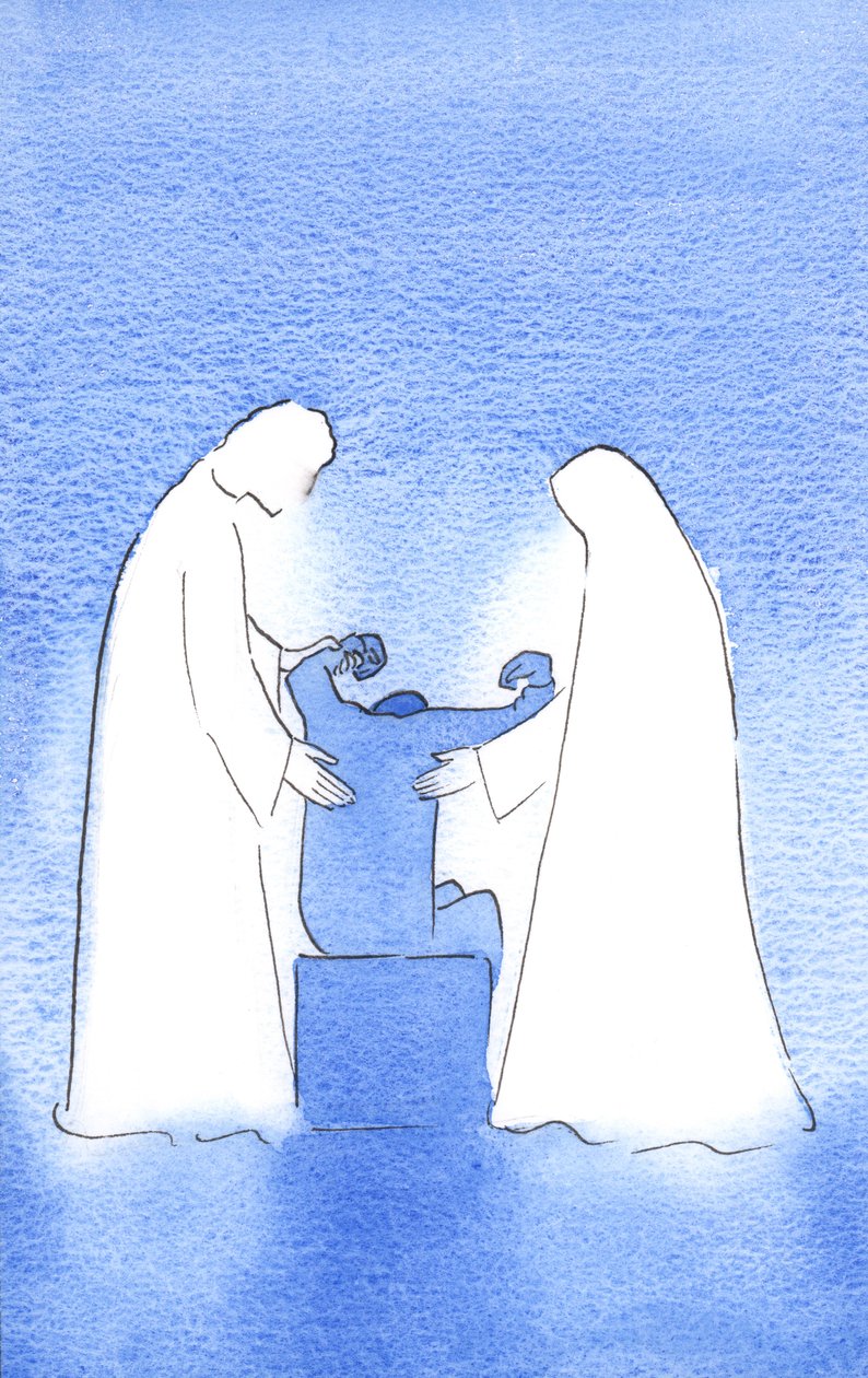 Christus en Onze Lieve Vrouwe zijn altijd bereid ons te helpen. Hun hulp is teder, persoonlijk en onophoudelijk, tot aan de hemel. door Elizabeth Wang