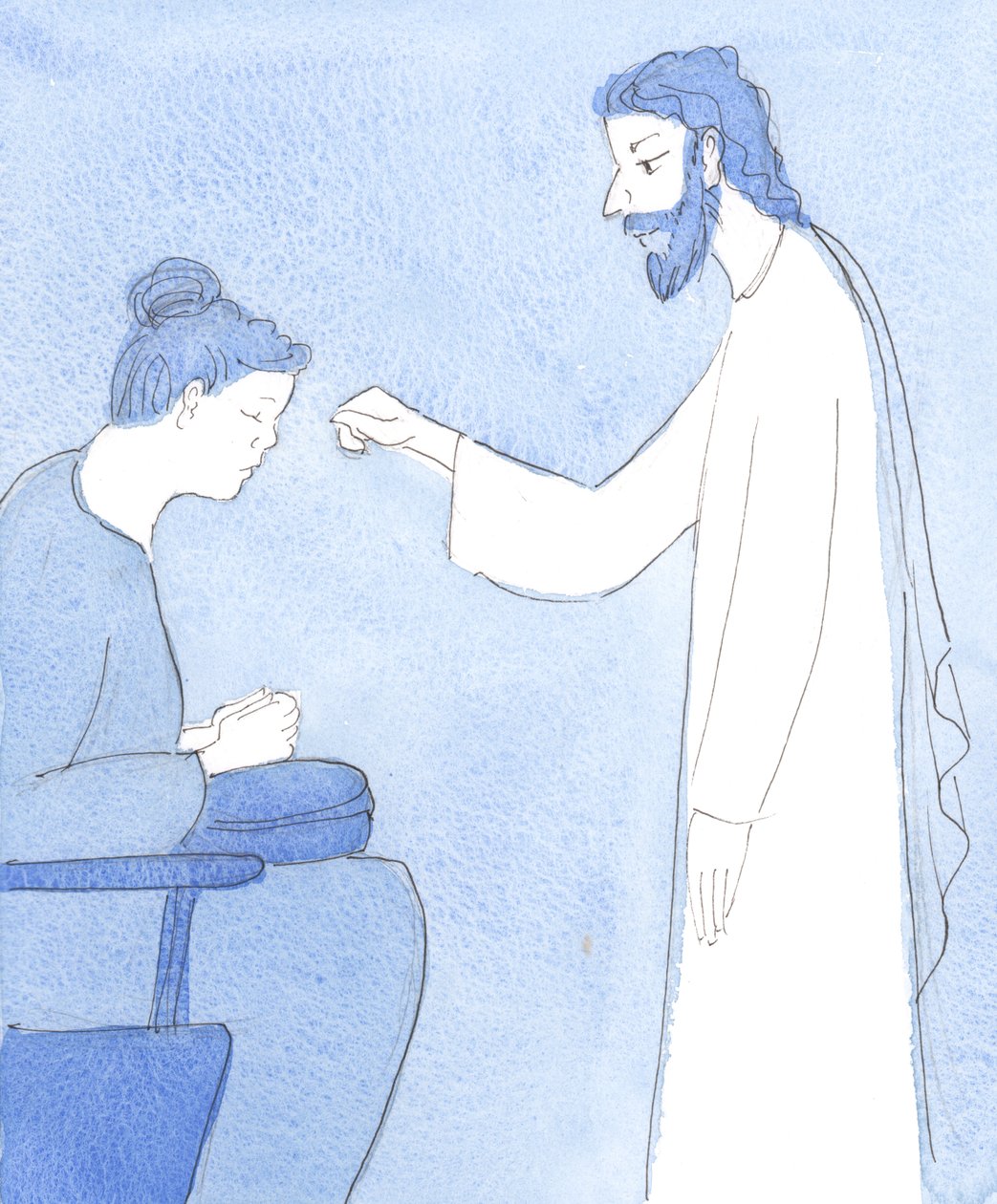 Christus zegent ons en geeft ons vrede en veiligheid door Elizabeth Wang