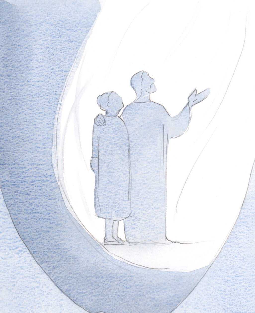 Christus leidde mij om naast Hem te staan en onze Hemelse Vader om genaden voor anderen te vragen door Elizabeth Wang