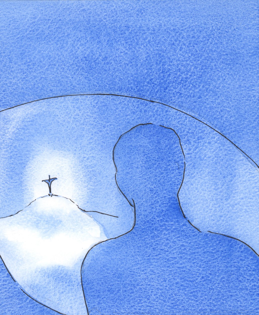 Het licht van Christus scheen tijdens Zijn leven op aarde. Vanuit de hemel keek de Vader neer op een onzelfzuchtige, liefhebbende God-Mens door Elizabeth Wang