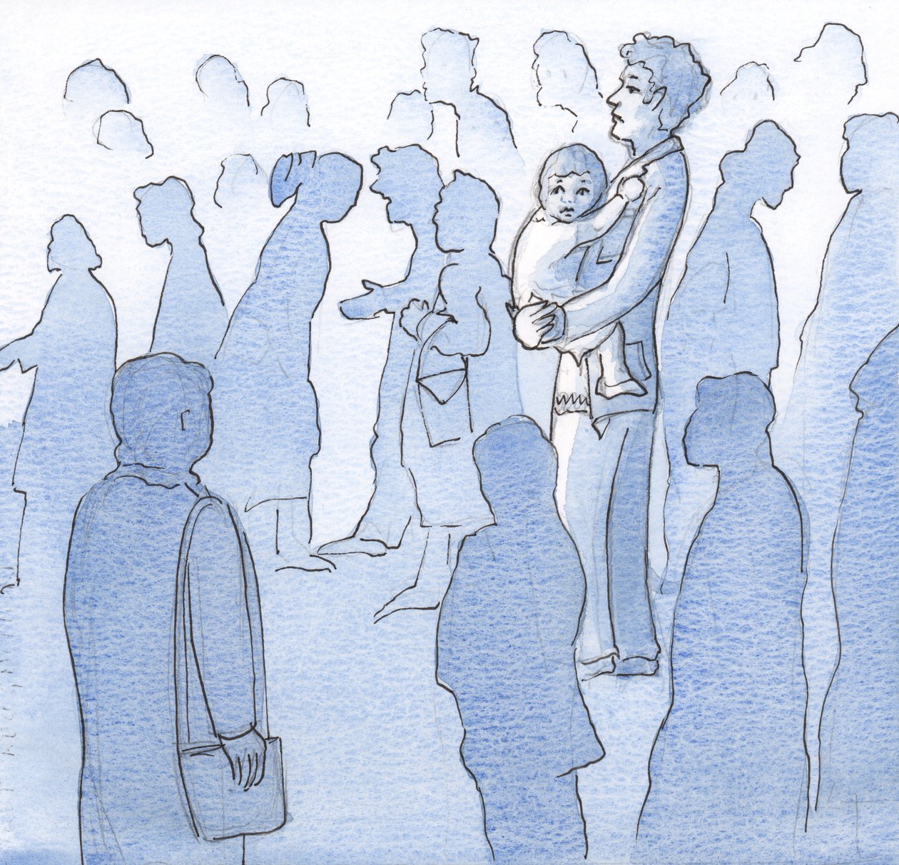 God liet me elke individuele ziel zien, elk hart dat alleen lijdt door Elizabeth Wang