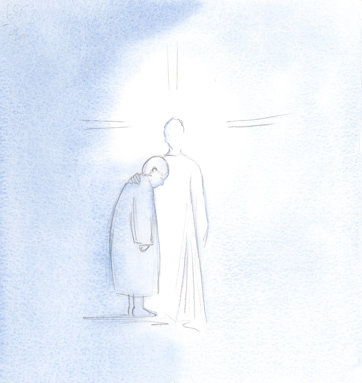 Ik zag de ziel van deze vrouw die was gestorven naast Christus staan, vreugdevol en in vrede, nadat de zuivering van het vagevuur was geëindigd door Elizabeth Wang