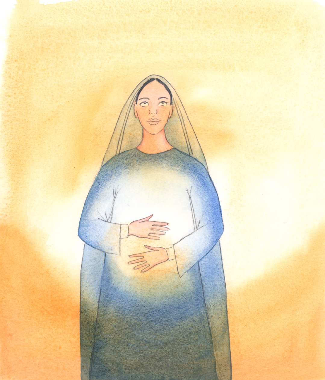 Net zoals de ark, in het verhaal over Noach, een veilige, warme plek bood, niet alleen voor dieren maar ook voor een menselijke familie, zo was de Heilige Maagd Maria als een 