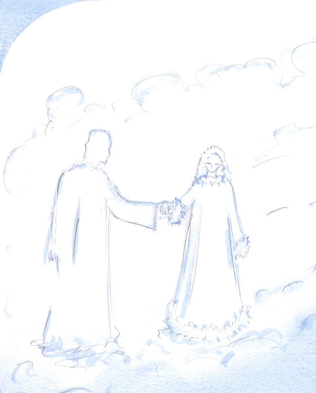 Sneeuw, legde Christus uit, is een goed symbool van de stralende zuiverheid van Zijn Onbevlekte Moeder, die Hij zo liefheeft door Elizabeth Wang