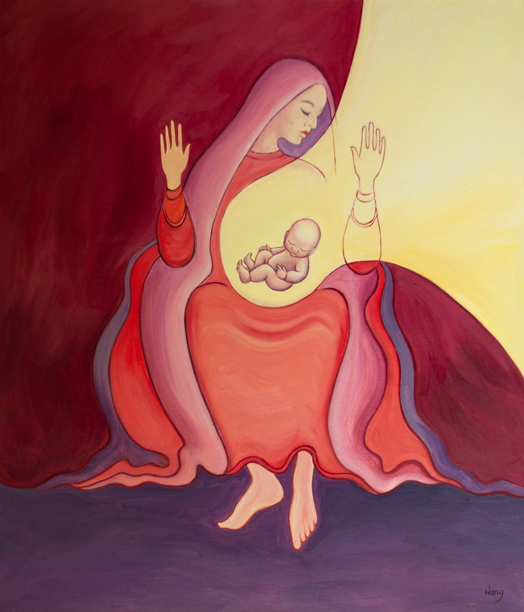 De Heilige Maagd Maria is het 