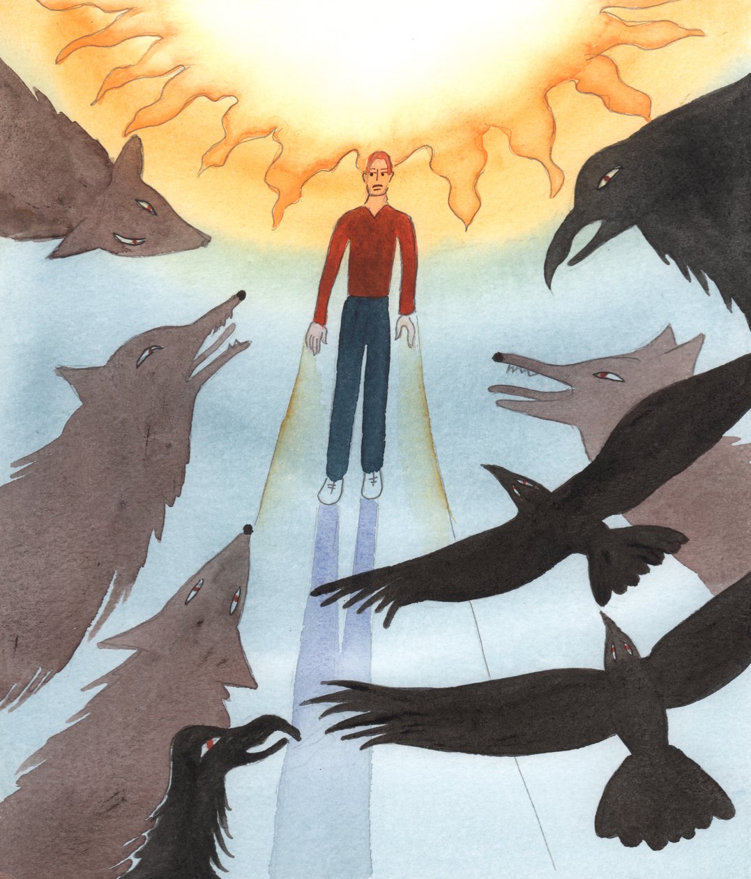 De boze is aan het werk, doet alles wat hij kan om degenen die God willen liefhebben en goed willen doen, bang te maken, te achtervolgen of te verslinden door Elizabeth Wang