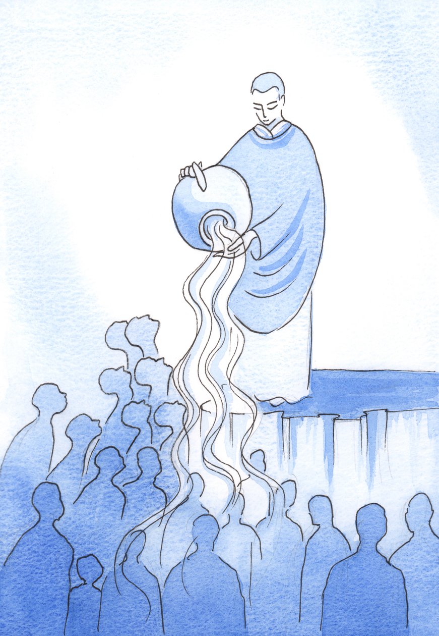 De belangrijkste taken van degenen die het priesterschap van Christus delen, zijn het redden van zielen, het reinigen ervan door het kostbare bloed van Christus, door zijn offer en zijn sacramenten door Elizabeth Wang