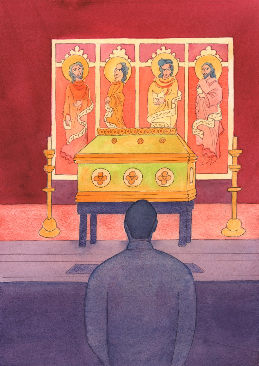 We hebben een levende relatie met de Heiligen die zijn gestorven, dus we moeten met hen praten door Elizabeth Wang