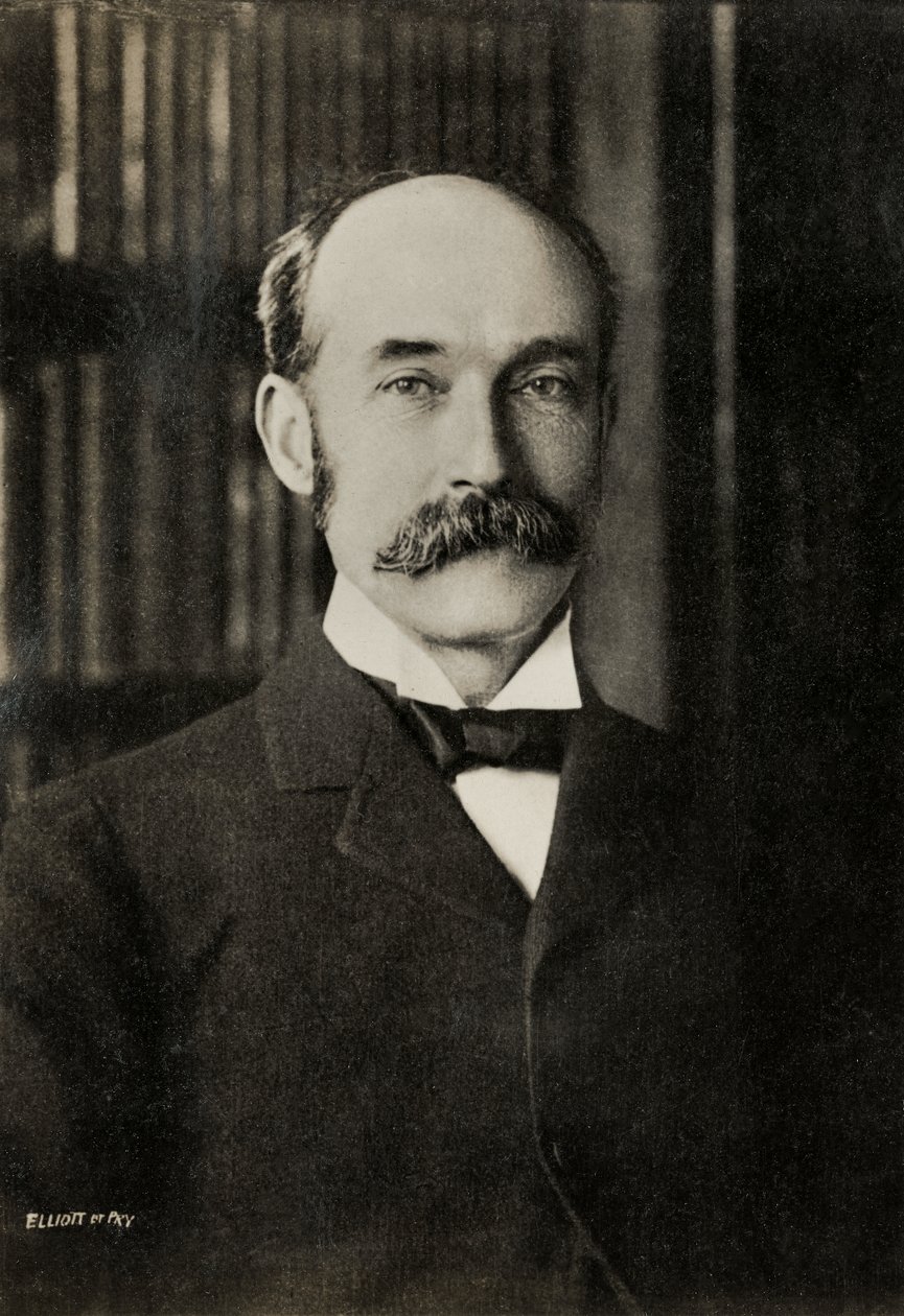 Portret van Henry Charles Keith Petty , Fitzmaurice Lord Lansdowne (foto) door Elliot