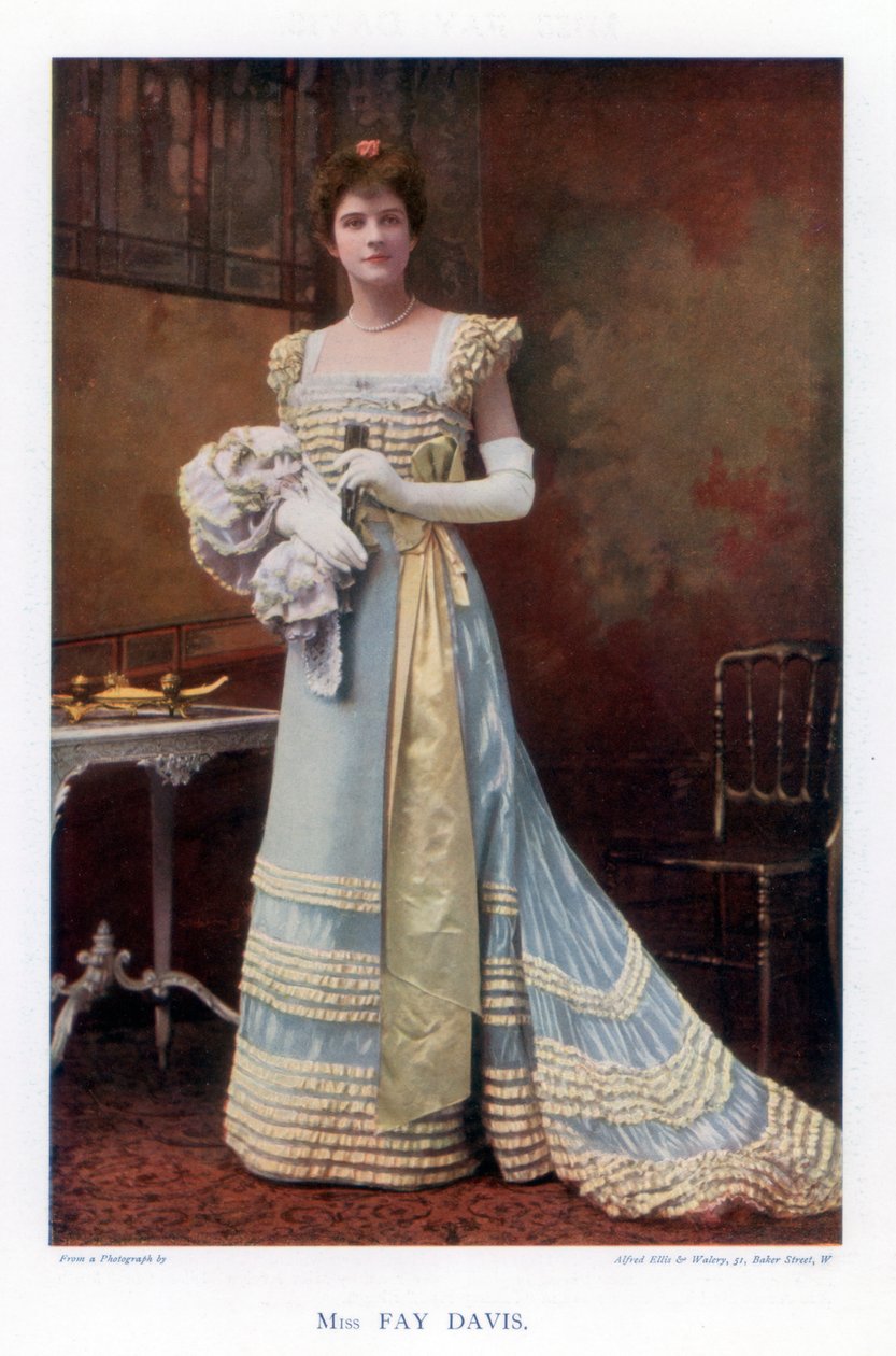 Fay Davis, Amerikaanse toneelactrice, 1901 door Ellis and Walery
