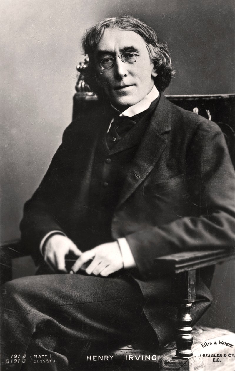 Harry Brodribb Irving 1870-1919, Engelse acteur, 1905 door Ellis and Walery
