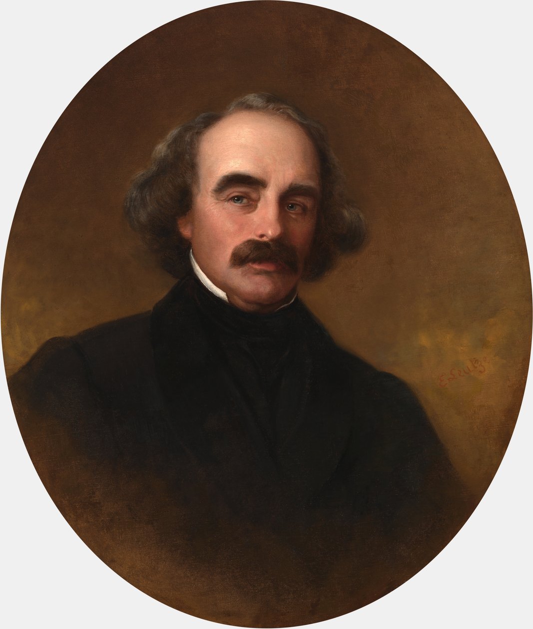 Nathaniel Hawthorne door Emanuel Gottlieb Leutze