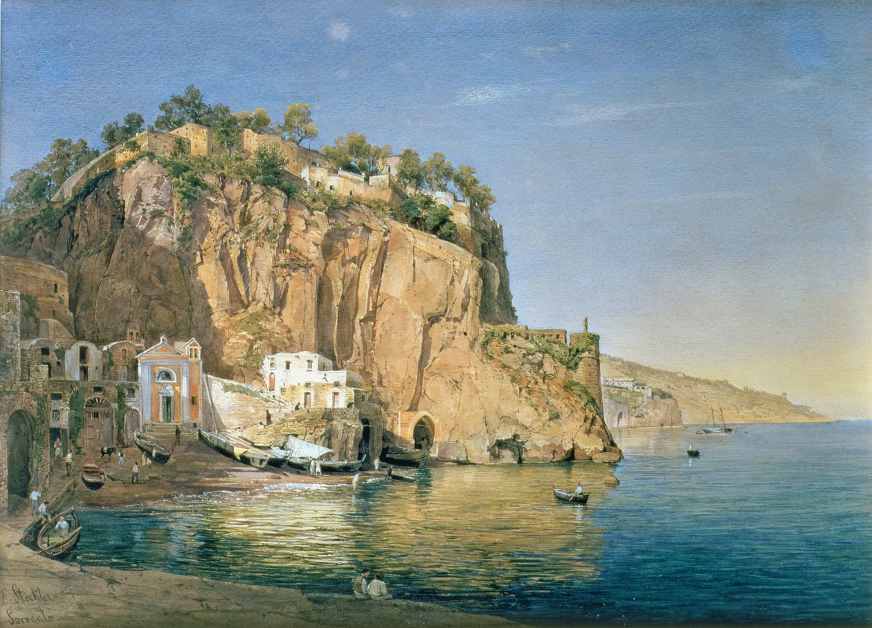 Sorrento, 1819 door Emanuel Stöckler