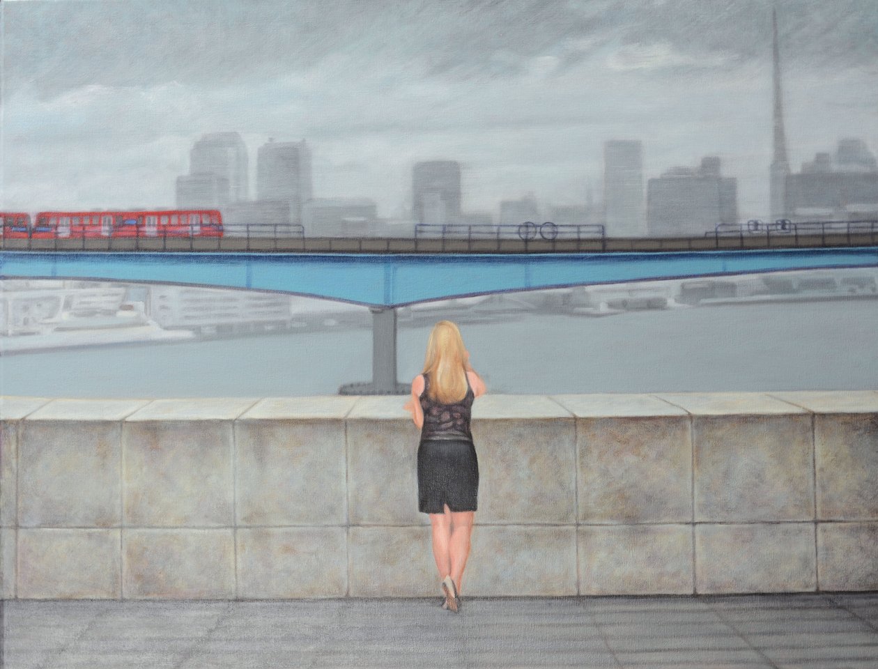 Ringtoon, 2012 (olieverf op doek) door Emiko Aida