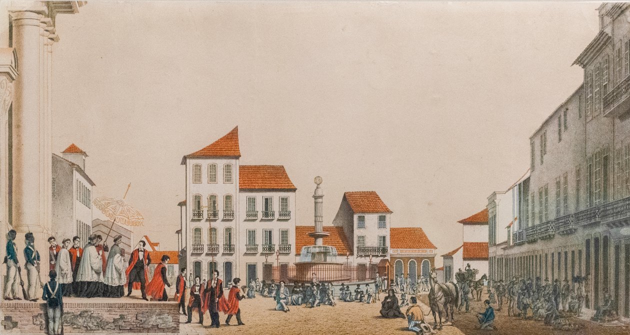 Largo da Matriz da Boa Vista door Emil Bauch