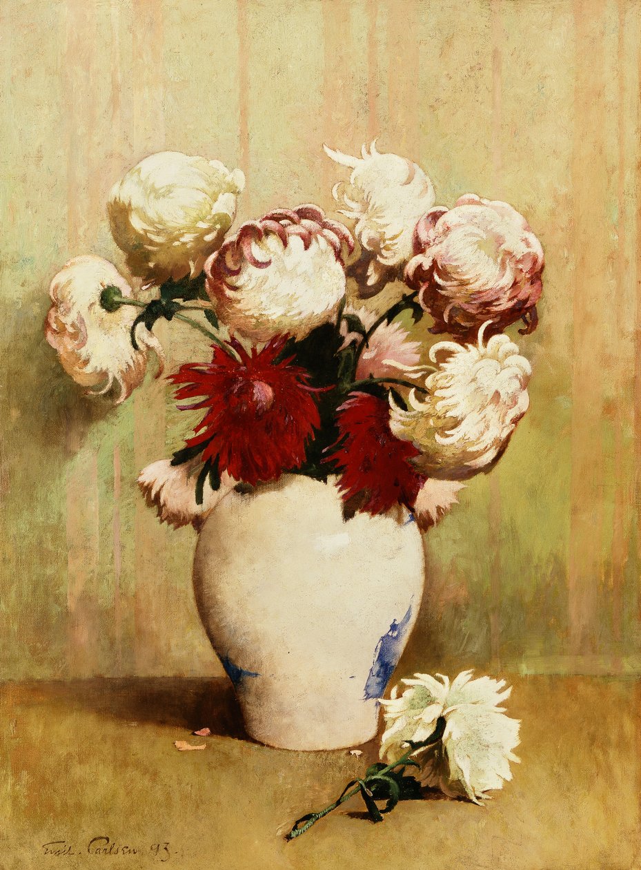 Chrysanten door Emil Carlsen