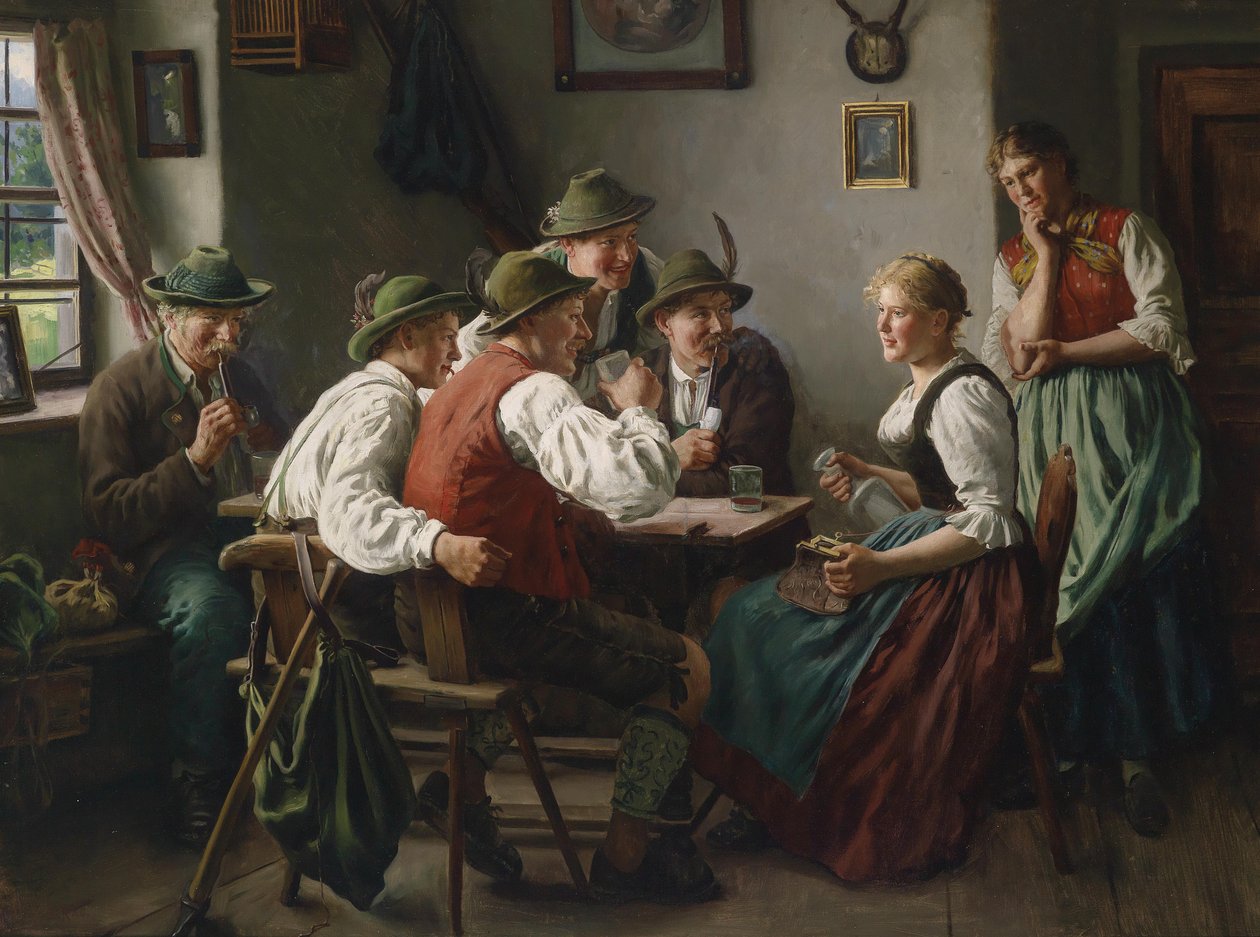 De aanbidders door Emil Rau