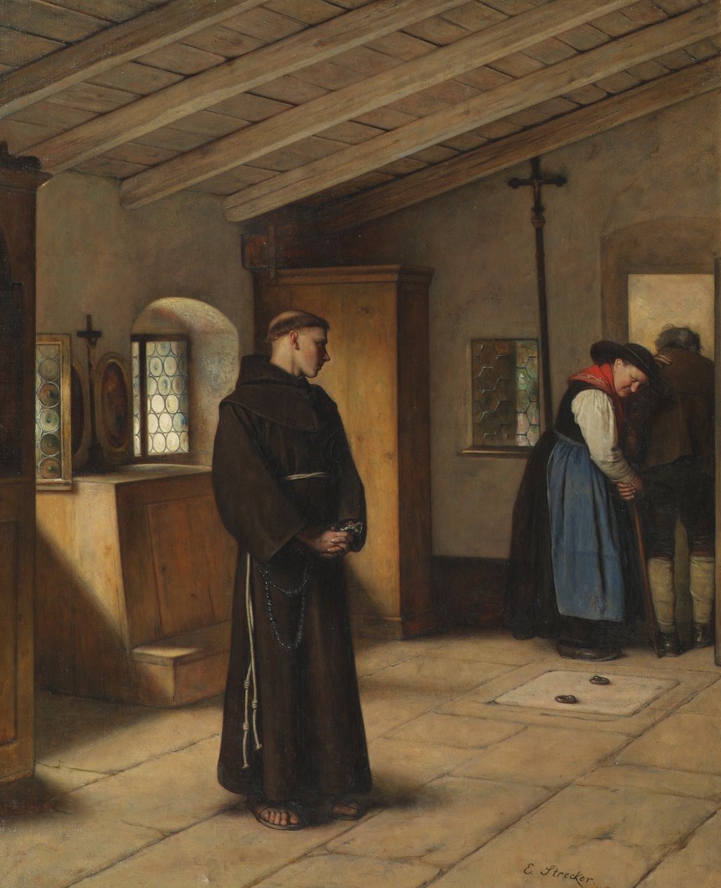 Het afscheid door Emil Strecker