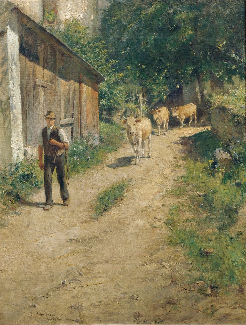 De herder komt door Emil Strecker