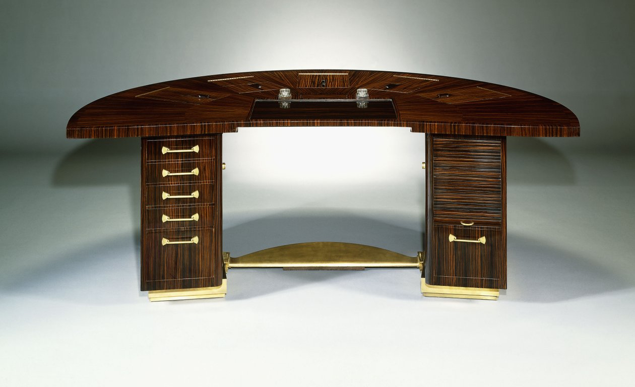 Een fijne en belangrijke bureau, c.1929 door Émile Jacques Ruhlmann