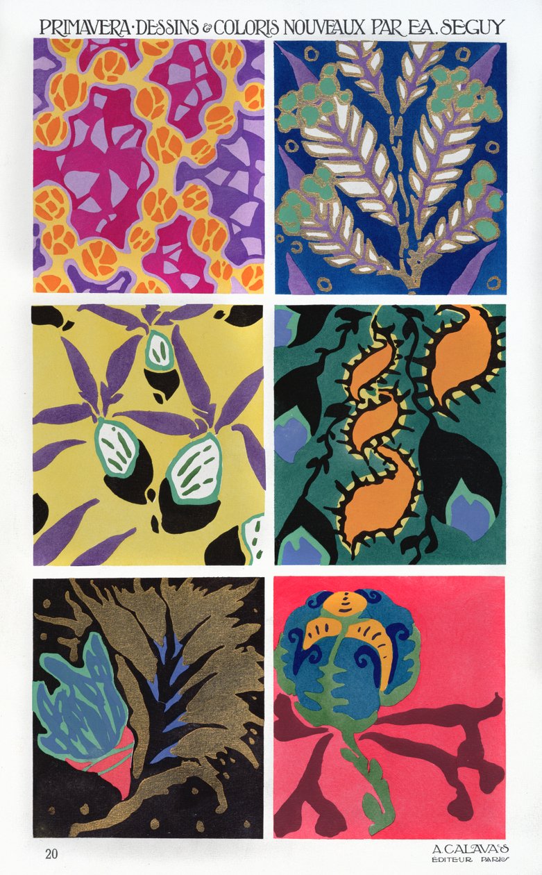 Nieuwe ontwerpen en kleuren voor behang, geproduceerd voor de 