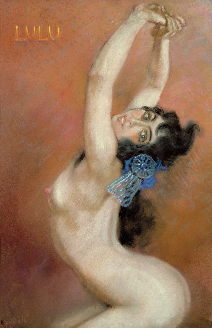 Lulu, eind 19de-begin 20ste eeuw door Emile Antoine Bourdelle