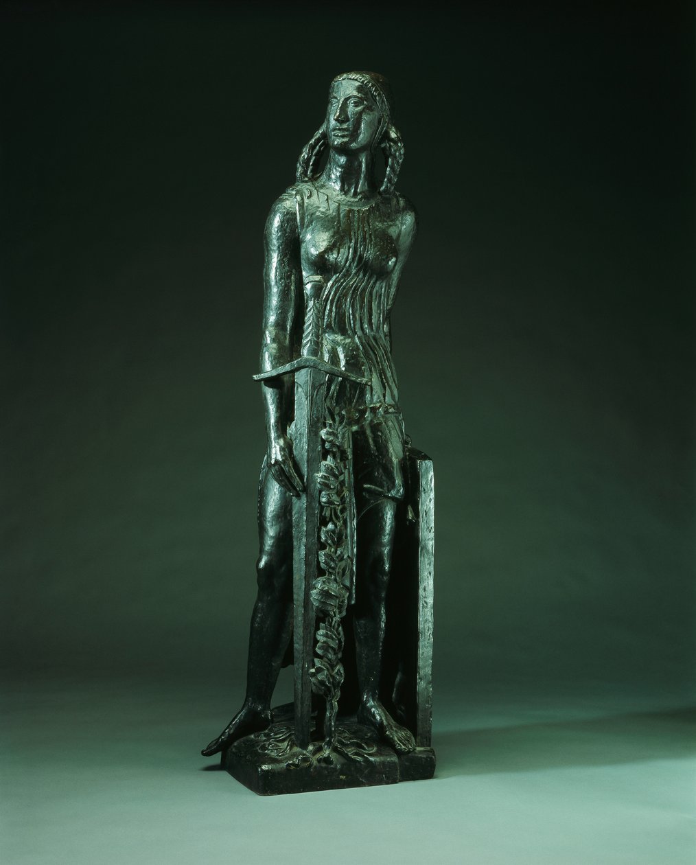 Overwinning, ca. 1921 door Emile Antoine Bourdelle