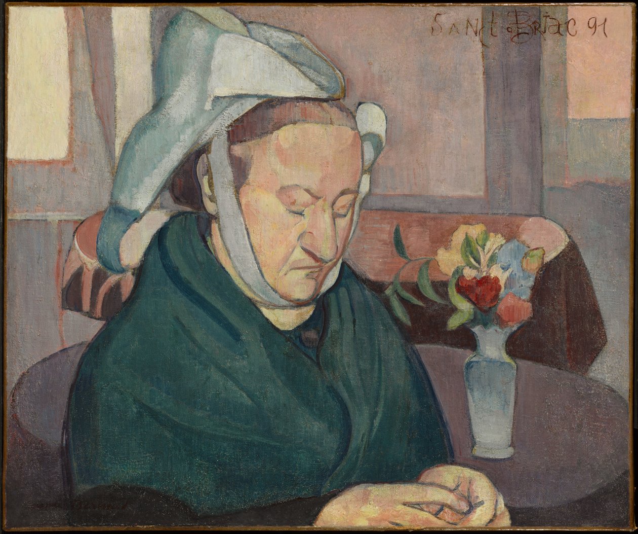 Portret van Madame Lemasson door Emile Bernard
