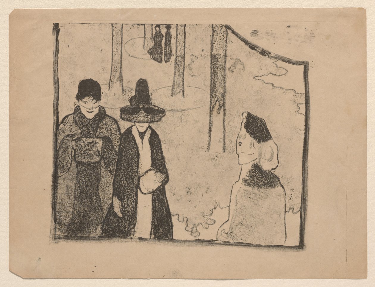 De wandeling door Emile Bernard