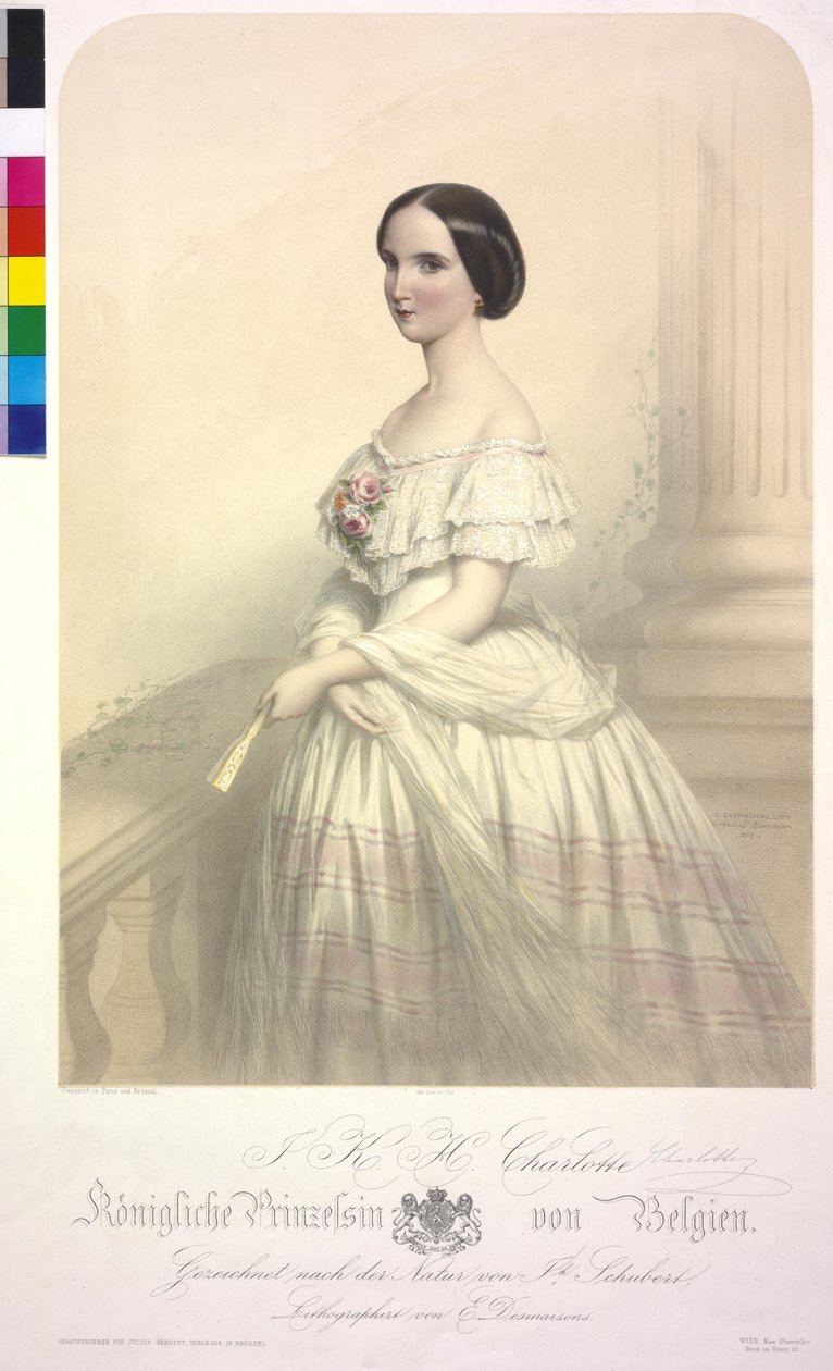 Koninklijke prinses van België K. H. Charlotte door Emile Desmaisons