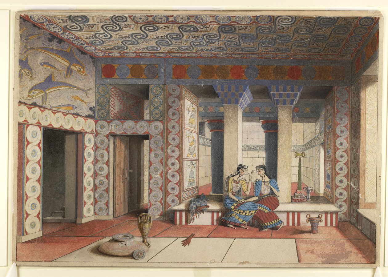 Schilderij van de heruitgevonden Queen