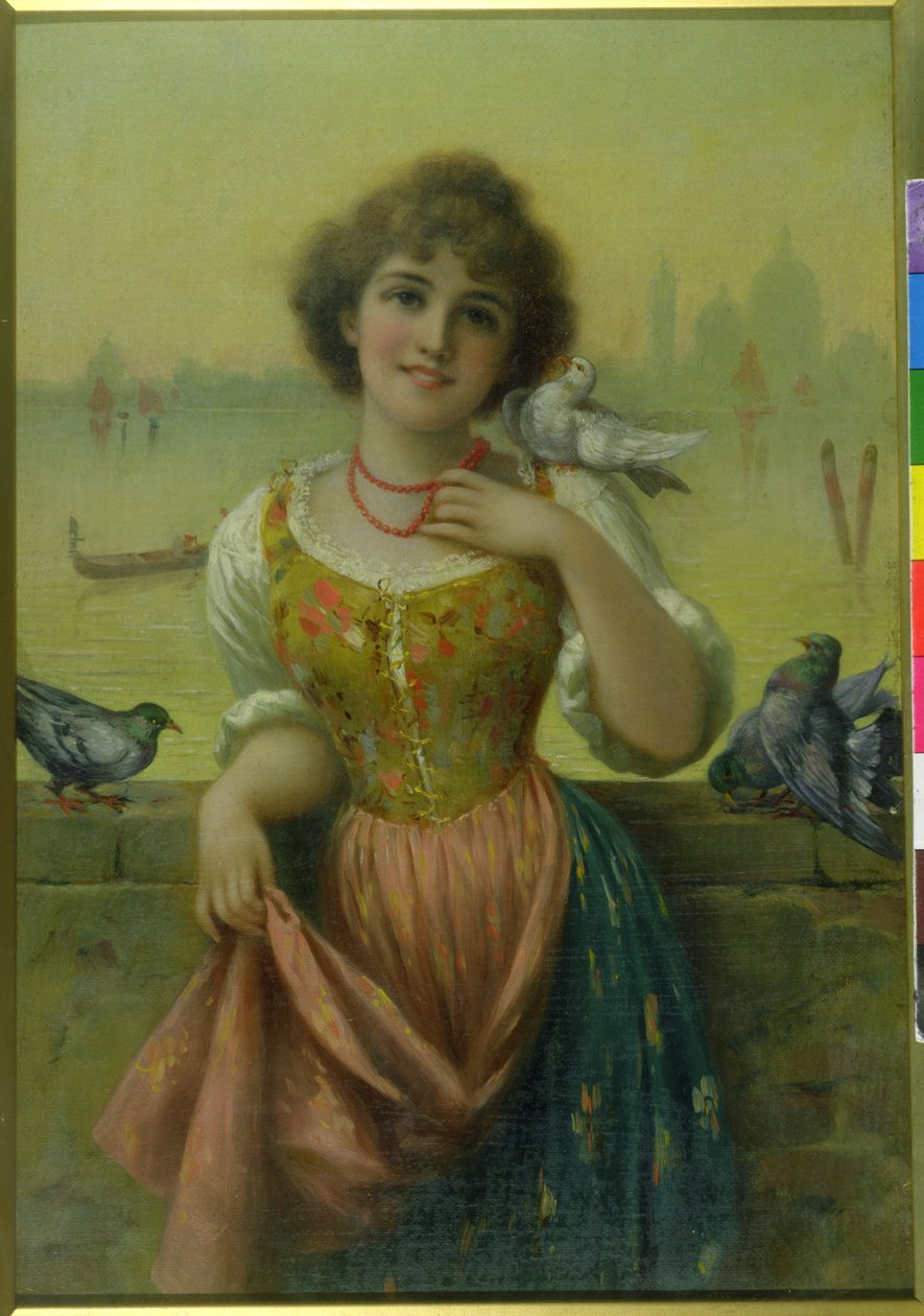 Huisdieren door Emile Jean Horace Vernet