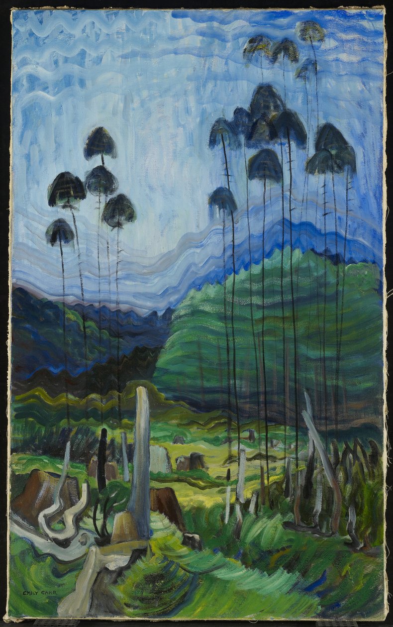 Bomen in de Lucht door Emily Carr