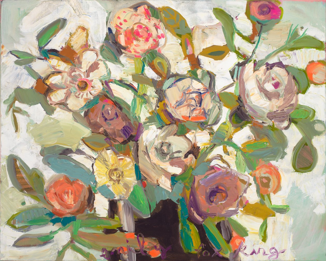 Al het goede, 2020 (olieverf op doek) door Emily Fox King